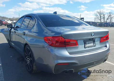 2018 BMW 530I xDrive из США, поврежденный, VIN WBAJA7C54JWA74490